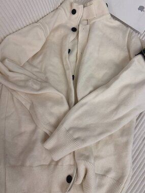 Stone Island Cardigan White Size S
